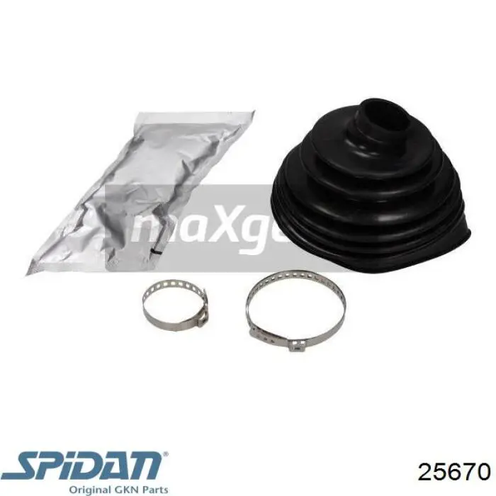 Comprar 25670 GKN-Spidan Fuelle de palier delantero exterior