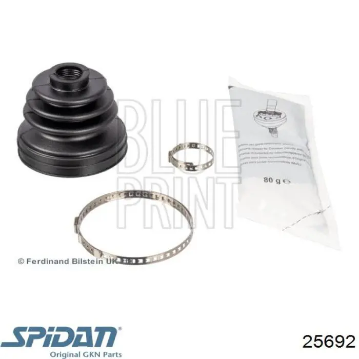 Fuelle de semieje delantero interior 25692 GKN-Spidan