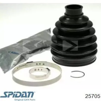 Fuelle exterior derecho de junta homocinética GKN-Spidan 25705 precio, desde 19,62 EUR