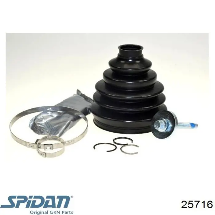 Fuelle, palier delantero exterior GKN-Spidan 25716 precio, desde 32,94 EUR