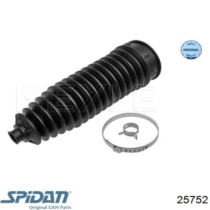 Semieje delantero derecho 25752 GKN-Spidan