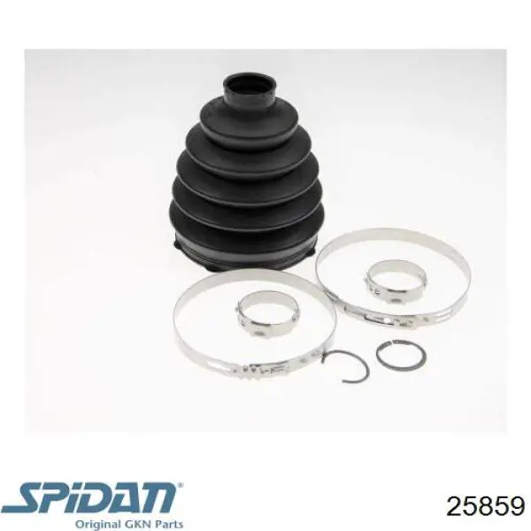 Comprar 25859 GKN-Spidan Fuelle de palier delantero exterior