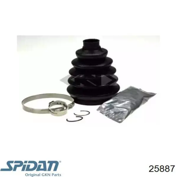 Comprar 25887 GKN-Spidan Fuelle de palier delantero exterior