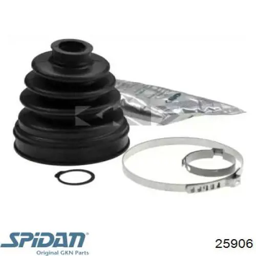 Fuelle, semieje delantero interior GKN-Spidan 25906