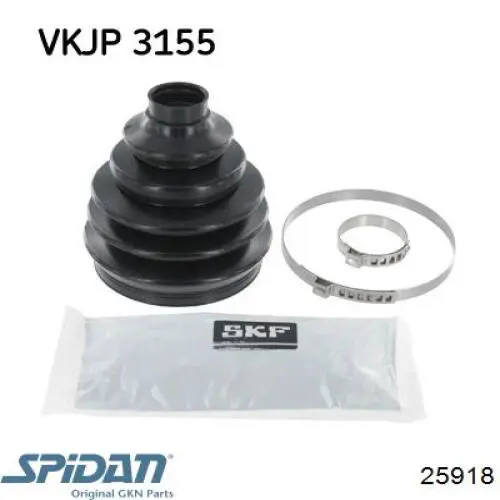 Comprar 25918 GKN-Spidan Fuelle de palier delantero exterior
