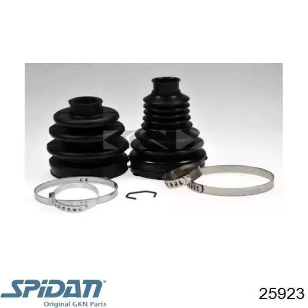 Fuelle exterior del eje de transmisión trasero GKN-Spidan 25923 precio, desde 7,02 EUR