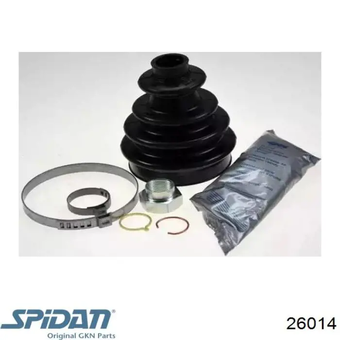 Comprar 26014 GKN-Spidan Fuelle de palier delantero exterior