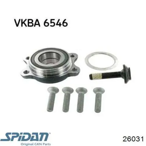 Fuelle de palier delantero exterior 303264 GKN-Spidan