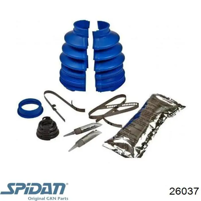 Fuelle semieje delantero exterior GKN-Spidan 26037