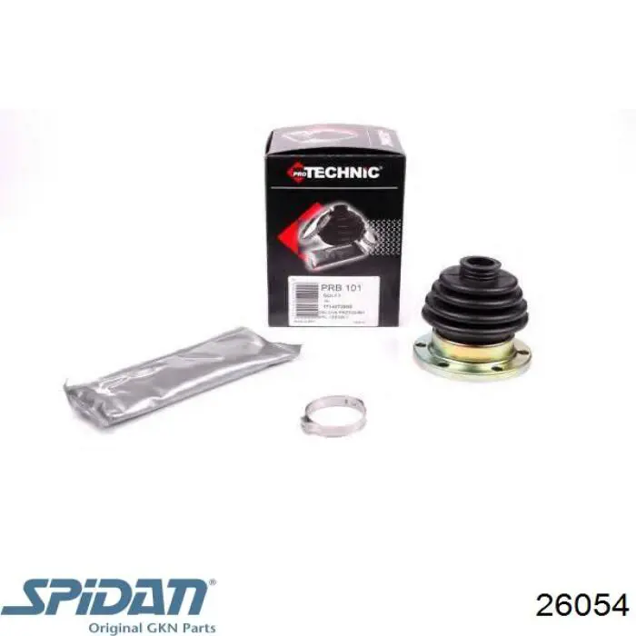 Comprar 26054 GKN-Spidan Fuelle de semieje delantero interior