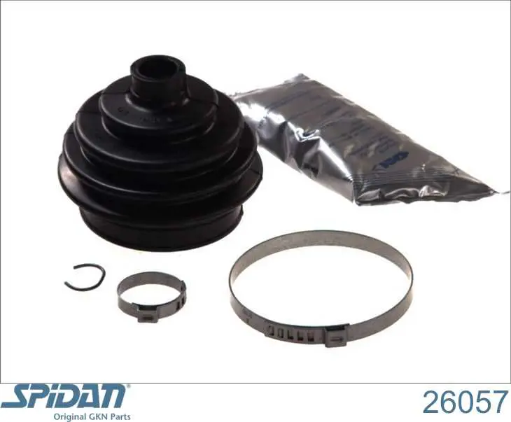 Comprar 26057 GKN-Spidan Fuelle de palier delantero exterior