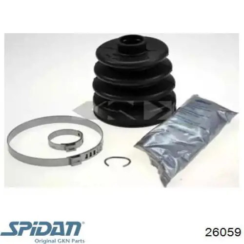 Fuelle transmisión delantero exterior GKN-Spidan 26059 precio, desde 6,17 EUR