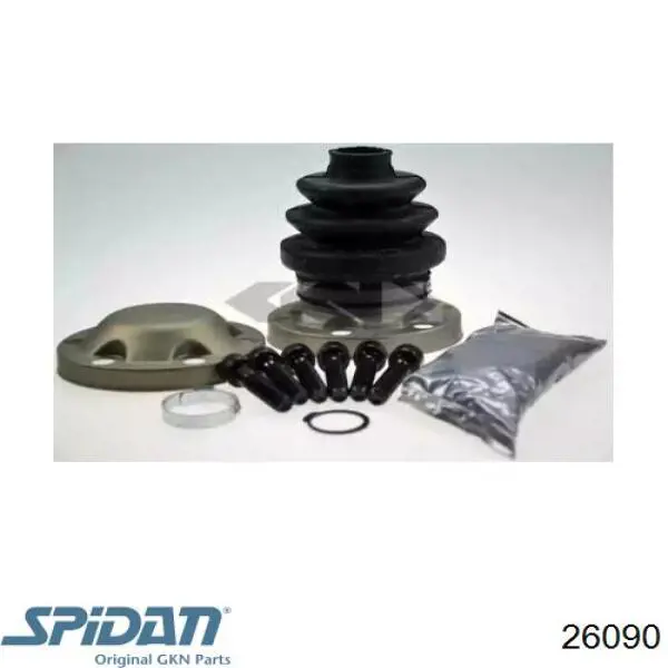 Fuelle exterior del eje de transmisión trasero 26090 GKN-Spidan