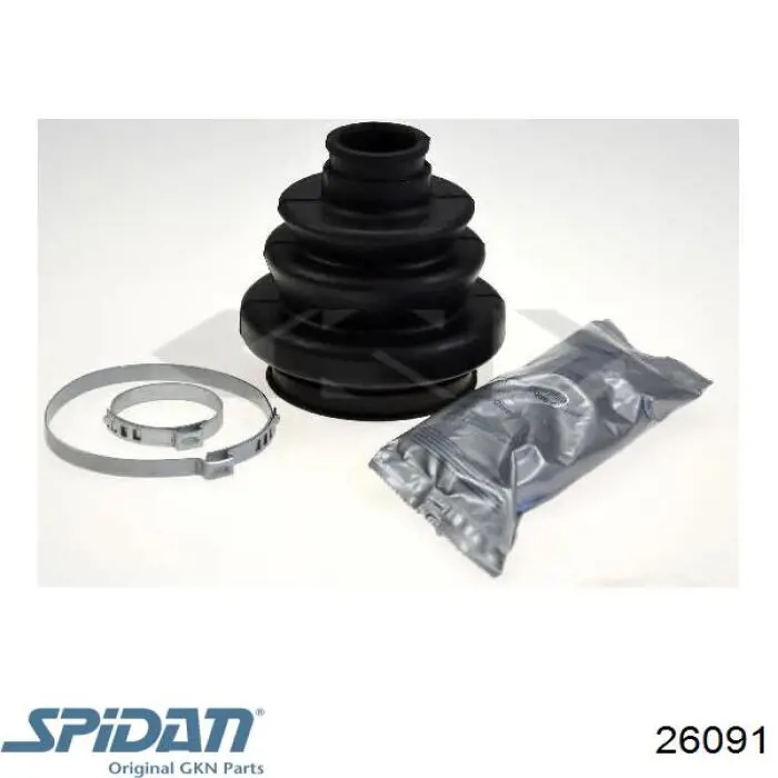 Comprar 26091 GKN-Spidan Fuelle interior de junta homocinética del semieje trasero