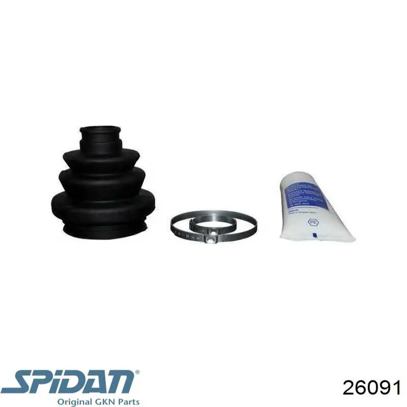 Fuelle interior de junta homocinética del semieje trasero GKN-Spidan 26091 precio, desde 8,98 EUR