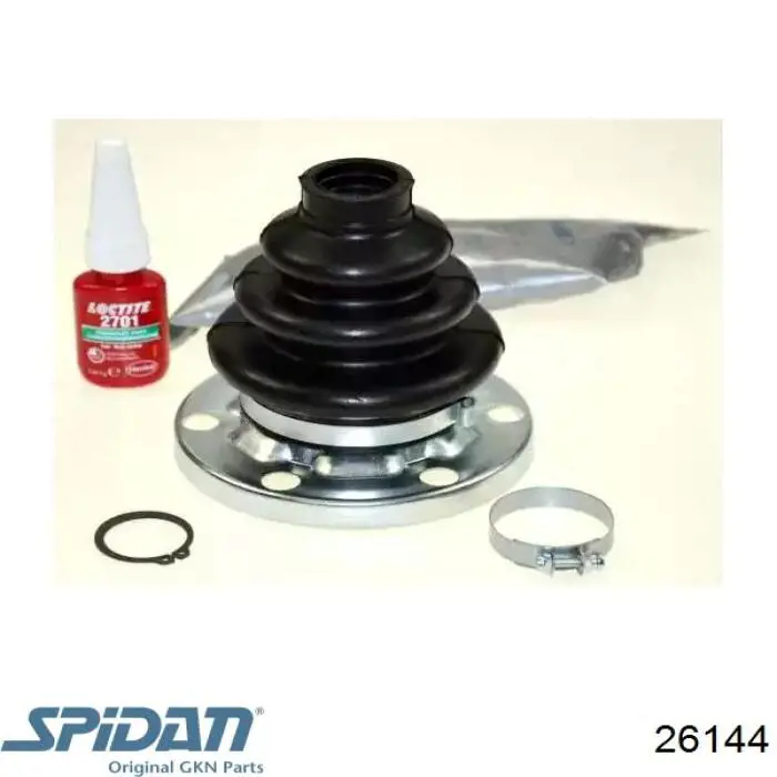 Fuelle interior de junta homocinética del semieje trasero GKN-Spidan 26144 precio, desde 21,24 EUR