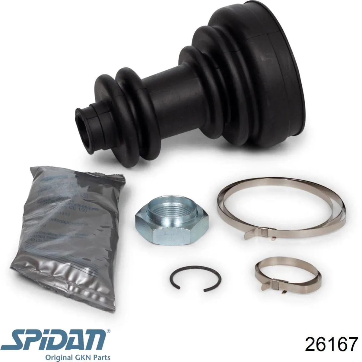 Fuelle, palier delantero exterior GKN-Spidan 26167 precio, desde 3,43 EUR