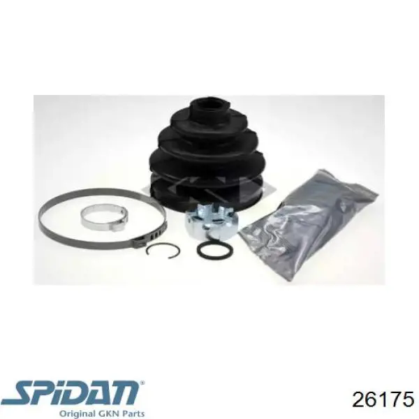 Fuelle semieje delantero exterior GKN-Spidan 26175