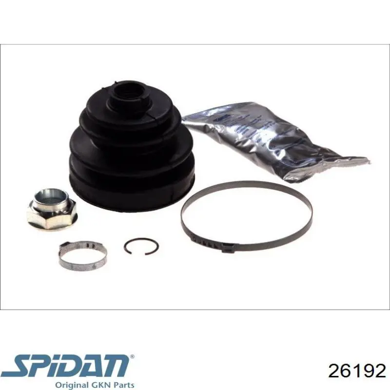 Fuelle, palier delantero exterior GKN-Spidan 26192 precio, desde 12,48 EUR