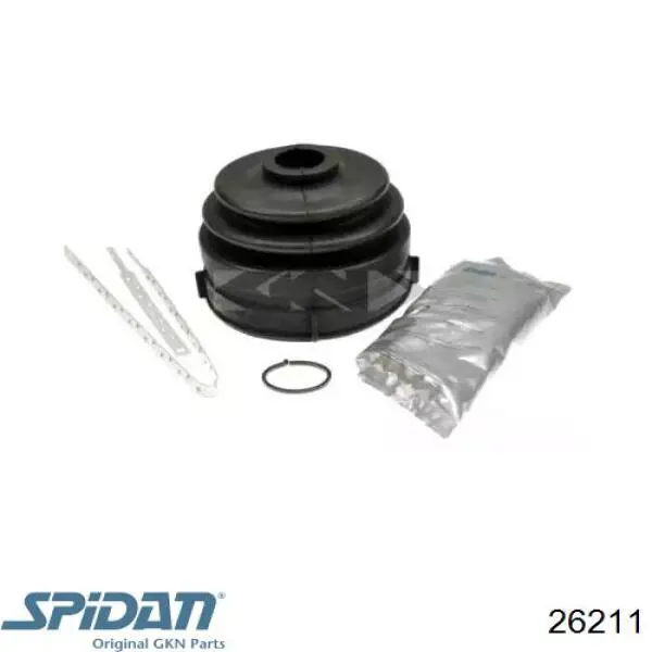 Fuelle de palier delantero exterior 26211 GKN-Spidan