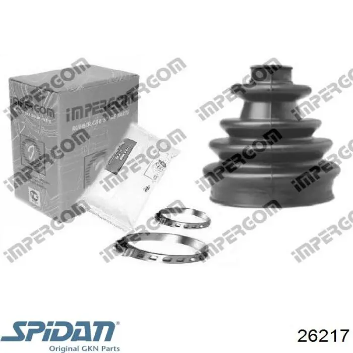 Fuelle, palier delantero exterior GKN-Spidan 26217 precio, desde 3,81 EUR