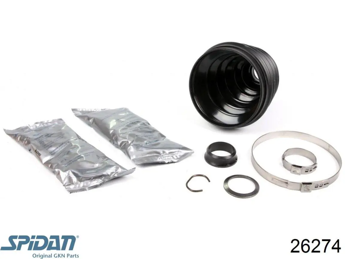 Comprar 26274 GKN-Spidan Fuelle de palier delantero exterior