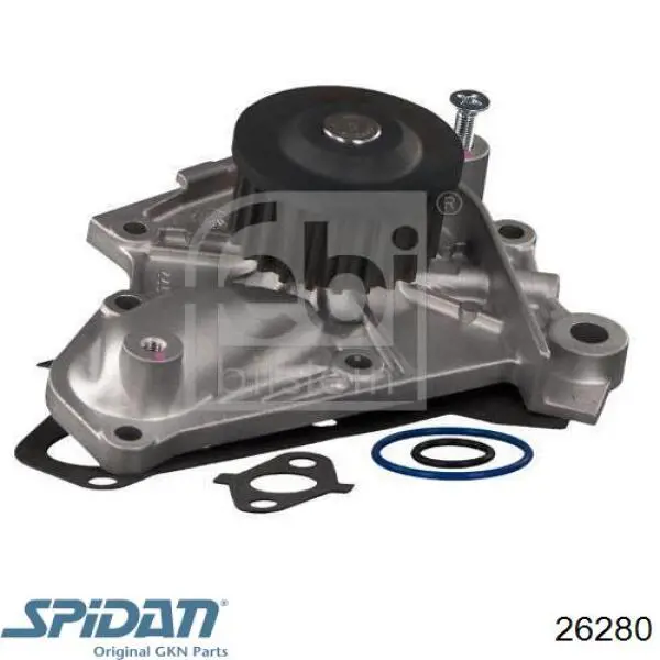 26280 GKN-Spidan fuelle, árbol de transmisión delantero exterior