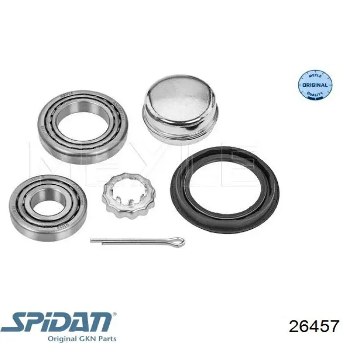 Cojinete de rueda trasero Volkswagen Jetta 2 19E, 1G2, 165, 167