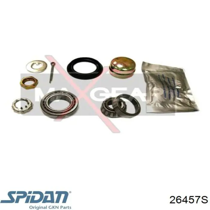 Cojinete de rueda trasero Volkswagen Jetta 2 19E, 1G2, 165, 167