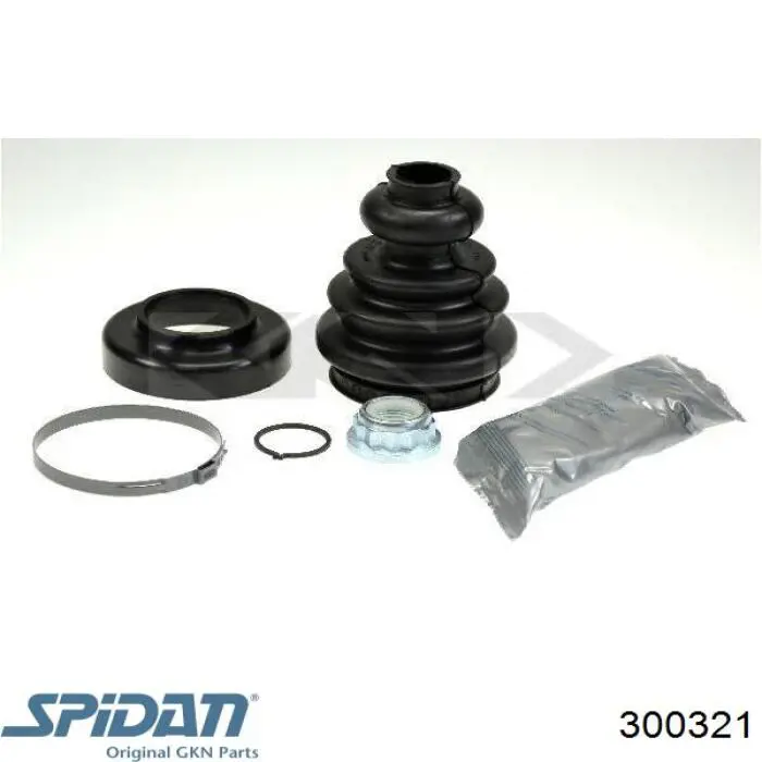 300321 GKN-Spidan Fuelle transmisión delantero exterior