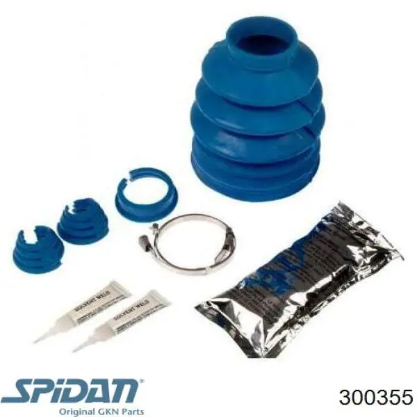 Fuelle de transmisión delantero exterior 300355 GKN-Spidan