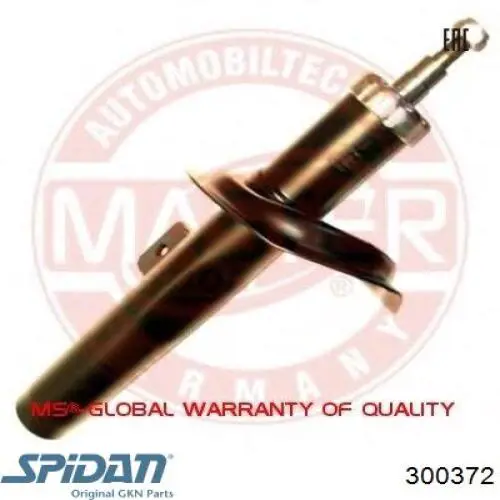 300372 GKN-Spidan Fuelle transmisión delantero exterior