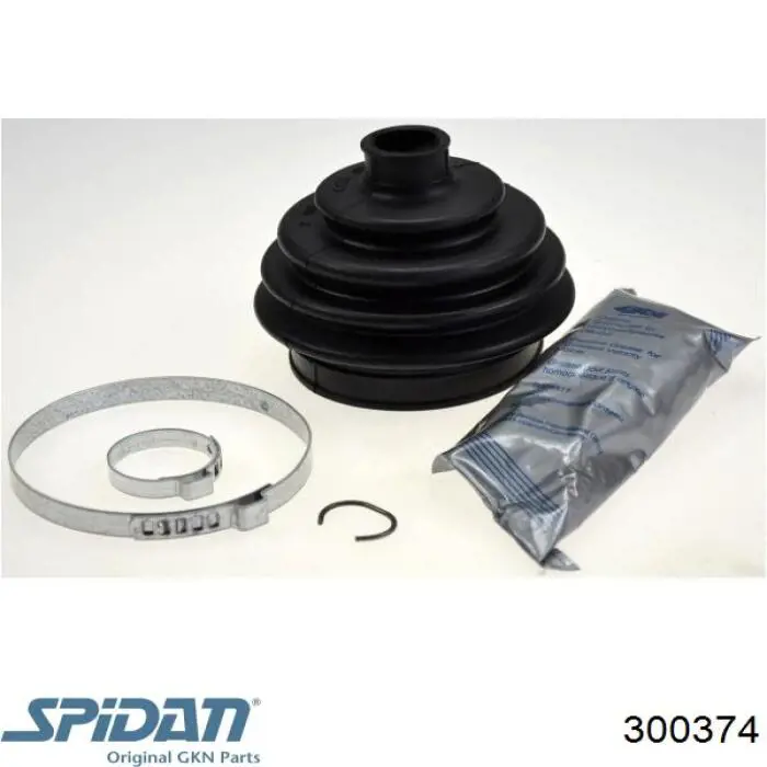 300374 GKN-Spidan Fuelle transmisión delantero exterior