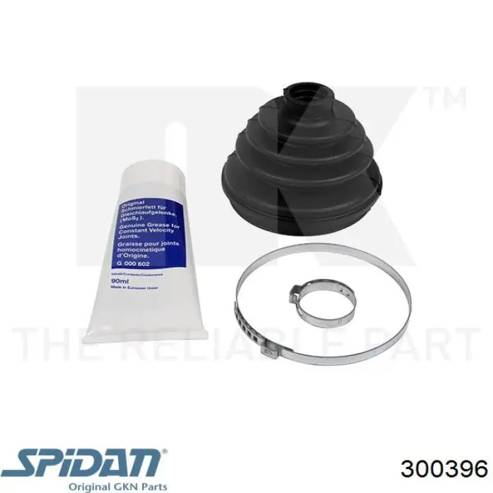 300396 GKN-Spidan Fuelle transmisión delantero exterior