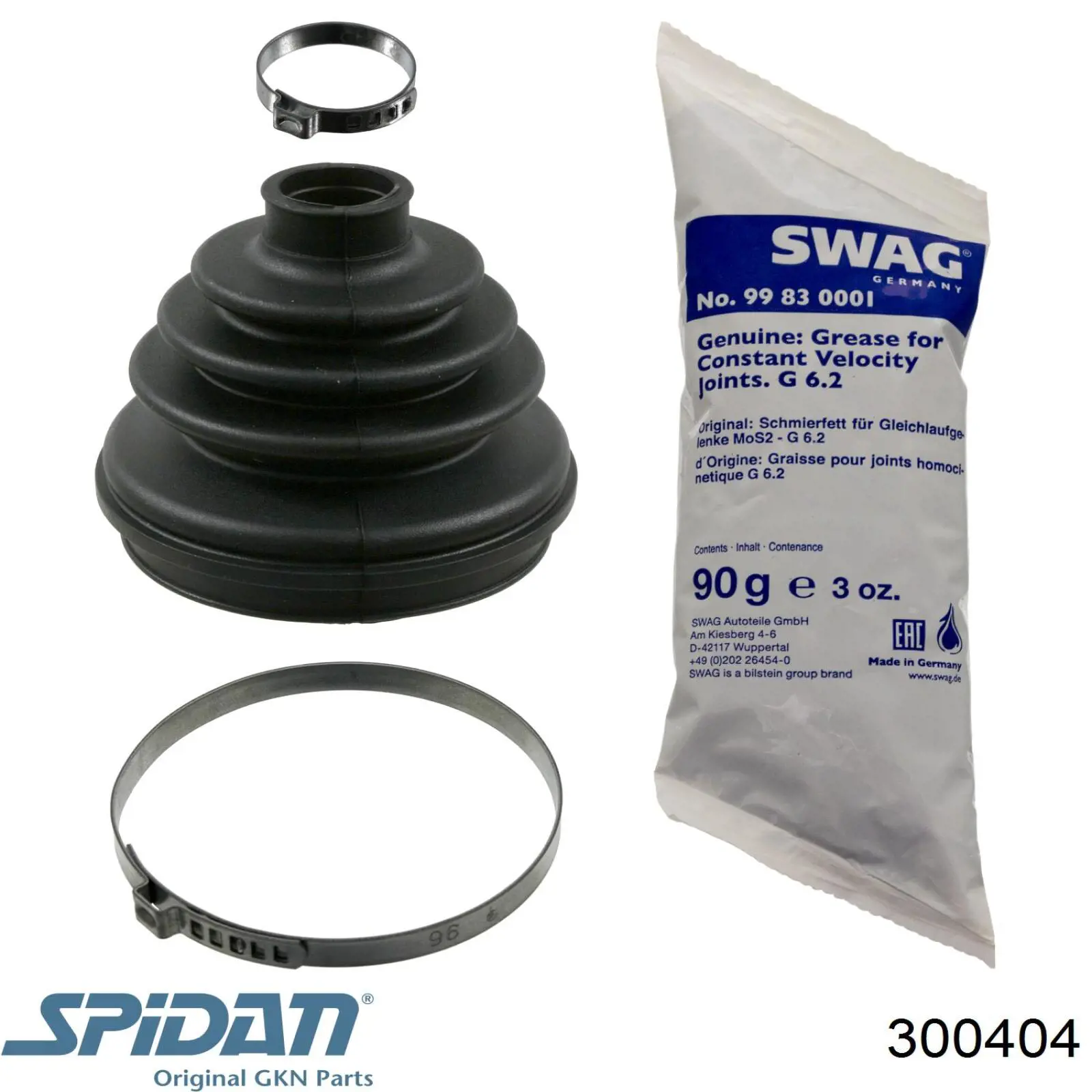 Fuelle, palier delantero exterior GKN-Spidan 300404 precio, desde 8,52 EUR