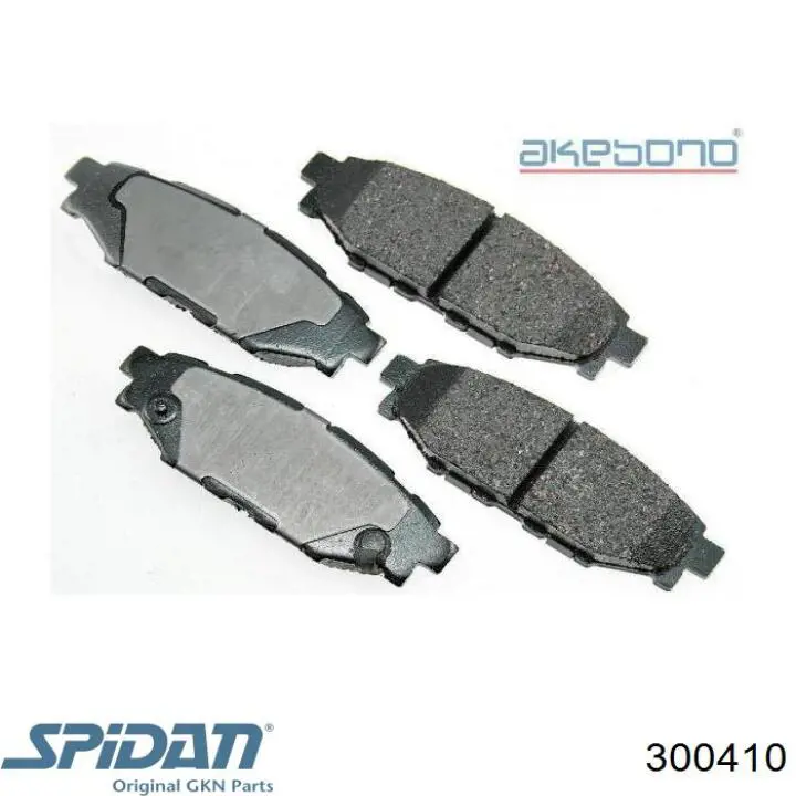 300410 GKN-Spidan Fuelle transmisión delantero exterior
