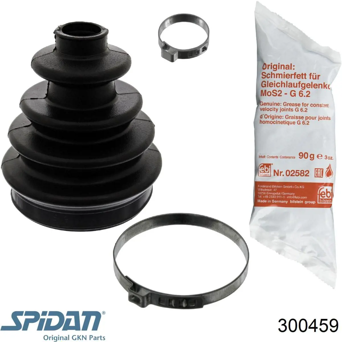 300459 GKN-Spidan Fuelle palier delantero interior