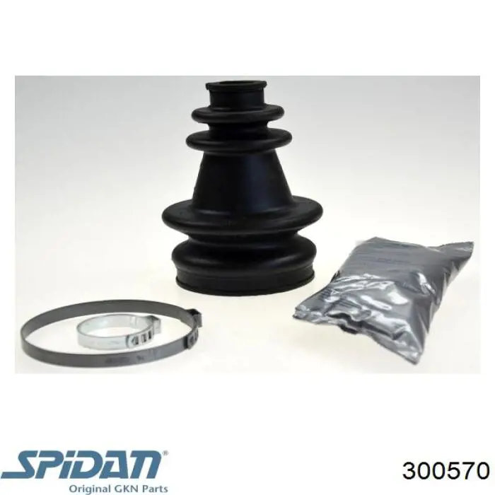 Fuelle de semieje delantero interior 300570 GKN-Spidan