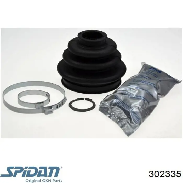 302335 GKN-Spidan Fuelle exterior del eje de transmisión trasero
