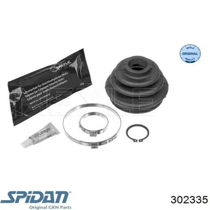 Comprar 302335 GKN-Spidan Fuelle exterior del eje de transmisión trasero