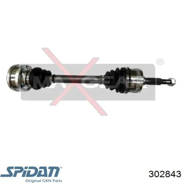 Semieje delantero G2M001PC Pascal