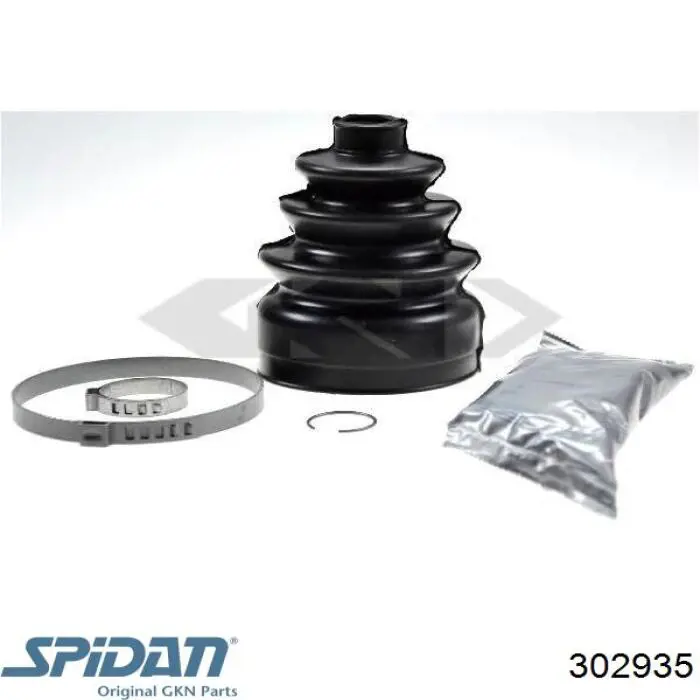302935 GKN-Spidan Fuelle transmisión delantero exterior