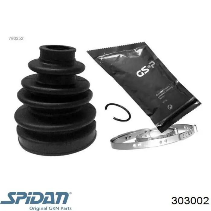 Comprar 303002 GKN-Spidan Fuelle de palier delantero exterior