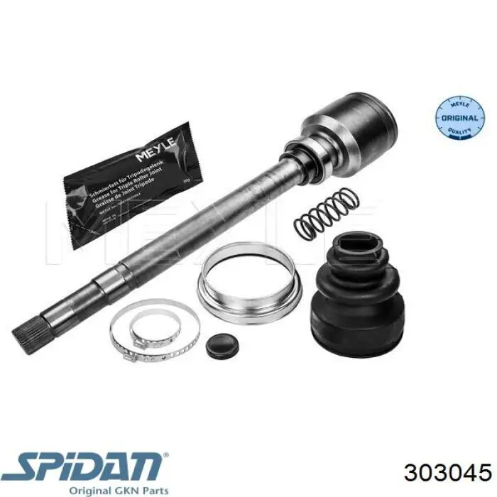 Semieje delantero derecho Peugeot/Citroen 00003273CH
