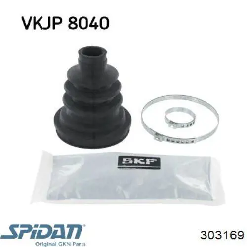 Fuelle de semieje delantero interior 7837699 Opel