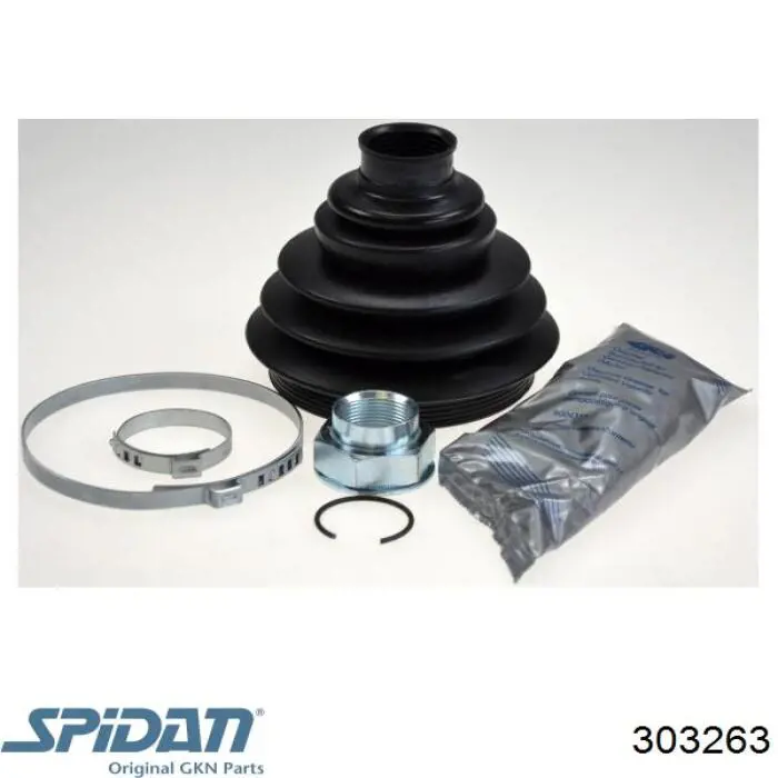 Fuelle de palier delantero exterior 303263 GKN-Spidan