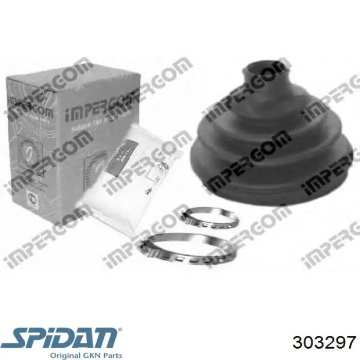 030066 Cautex Fuelle transmisión delantero exterior