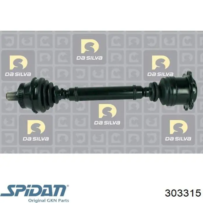 303315 GKN-Spidan Semieje delantero derecho