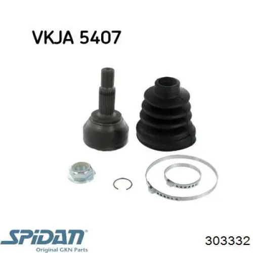 Comprar 303332 GKN-Spidan Junta homocinetica