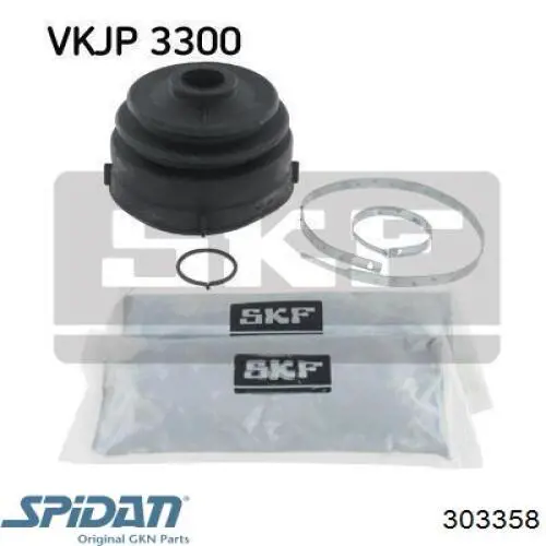 Comprar 303358 GKN-Spidan Junta homocinetica